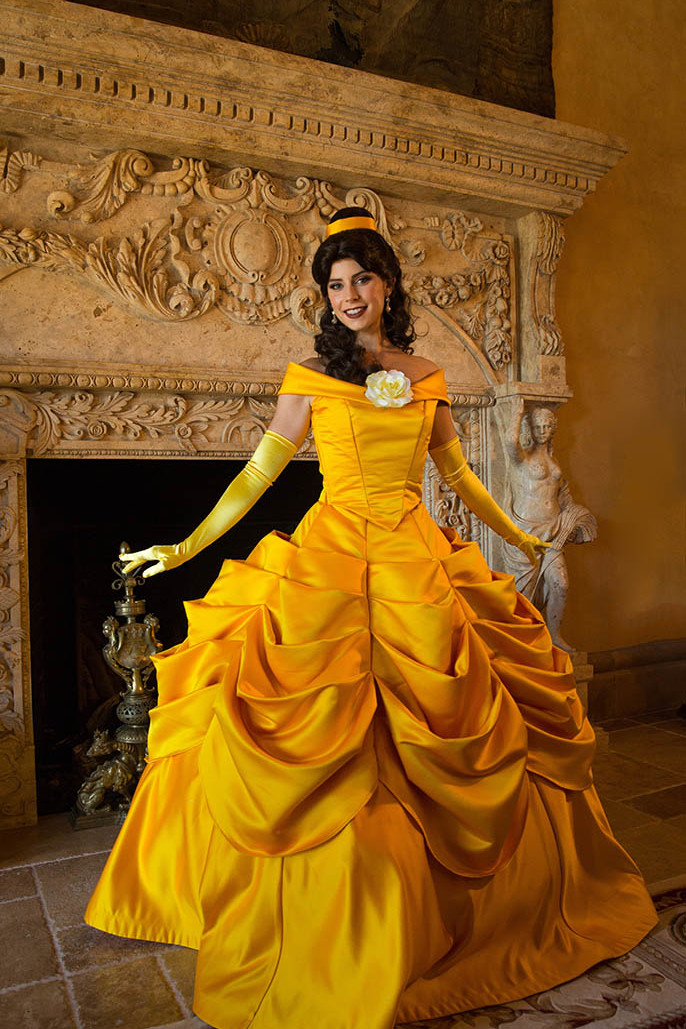 belle party character for hire new jersey
